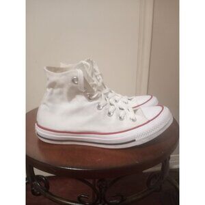 Converse White High-Top Athletic Shoes